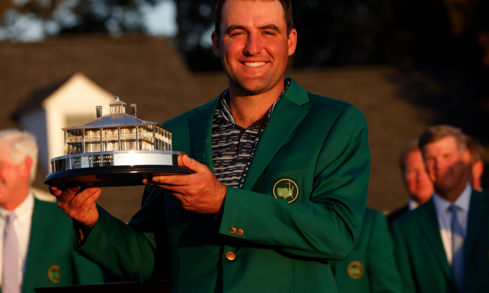 Scottie Scheffler wins the Masters by three shots to claim his first ...