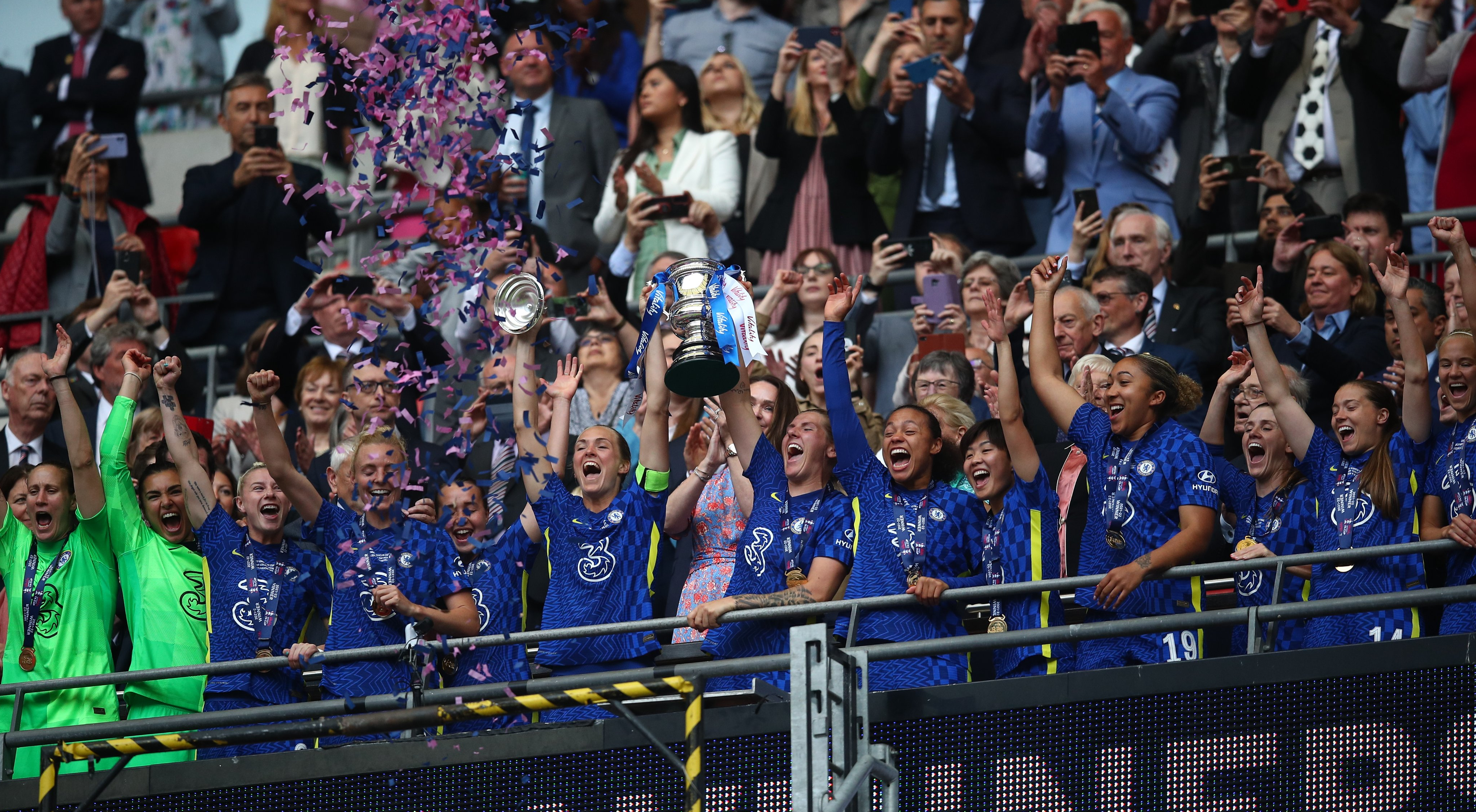 Chelsea Women. Women's FA Cup final